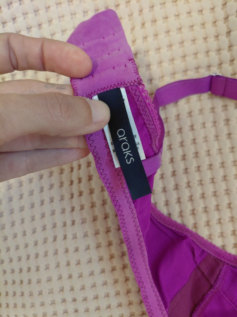 New Araks Penelope Side Cup Bralette In Orchid — image 5 of 7
